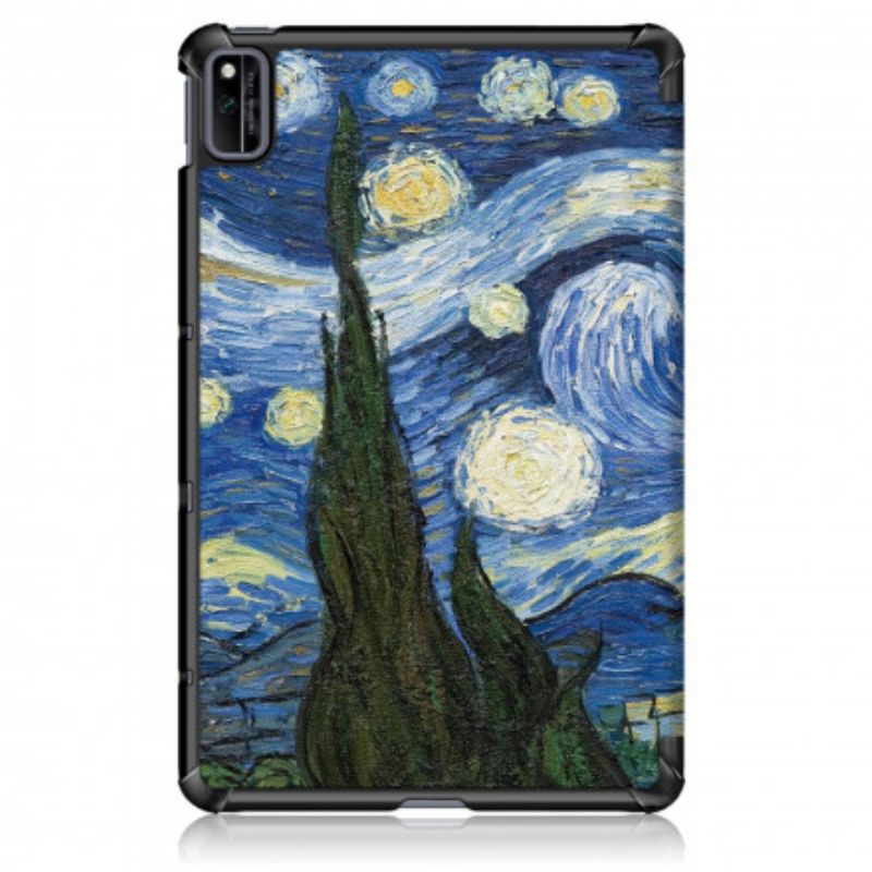 Vahvistettu Smart Case Huawei Matepad New The Starry Night