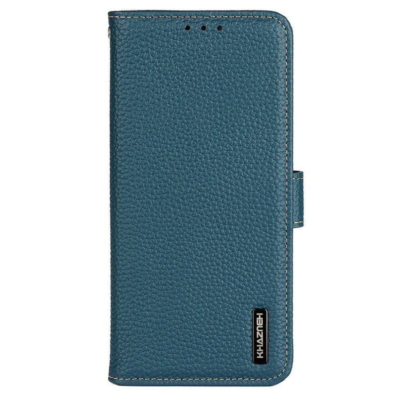 Flip Case Samsung Galaxy M13 Khazneh Litsi Nahka