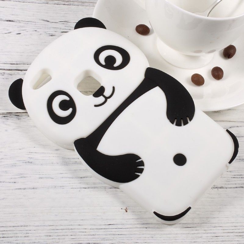 Kuori Huawei P10 Lite Vaaleansininen Panda Suojakuori