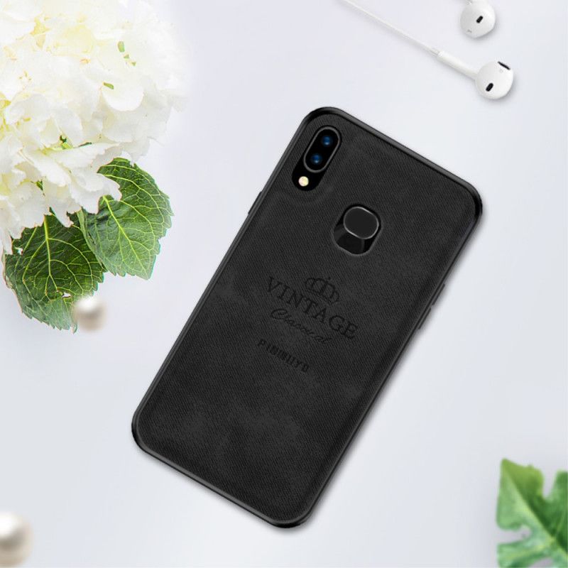 Case Kuoret Samsung Galaxy A10s Harmaa Musta Puhelinkuoret Kunniallinen Vintage Pinwuyo