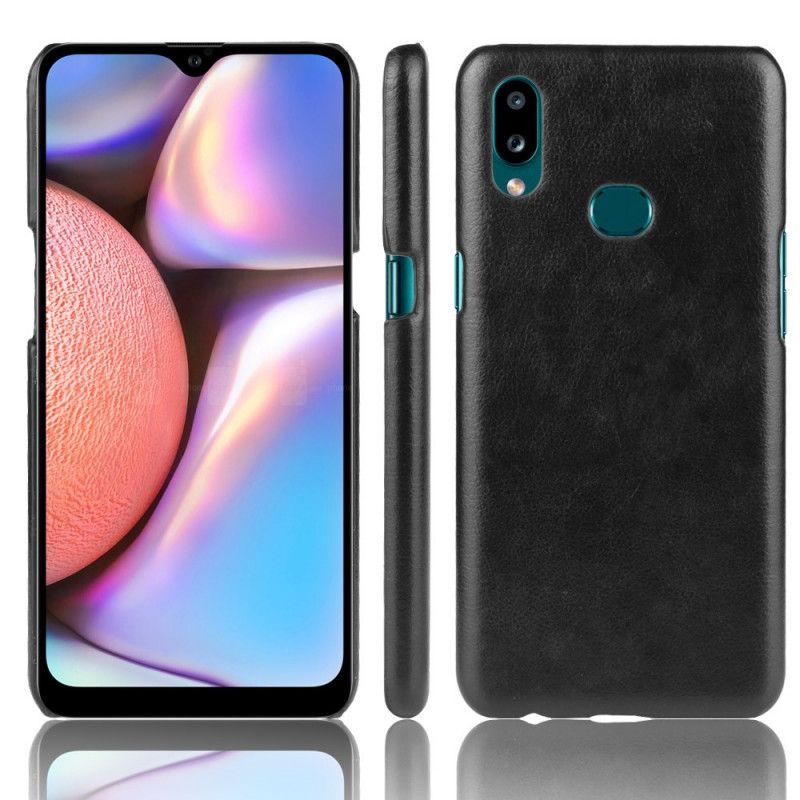 Case Kuoret Samsung Galaxy A10s Harmaa Musta Puhelinkuoret Nahkatyyli