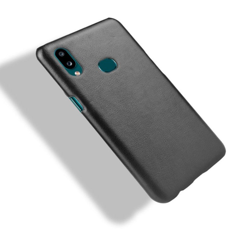 Case Kuoret Samsung Galaxy A10s Harmaa Musta Puhelinkuoret Nahkatyyli