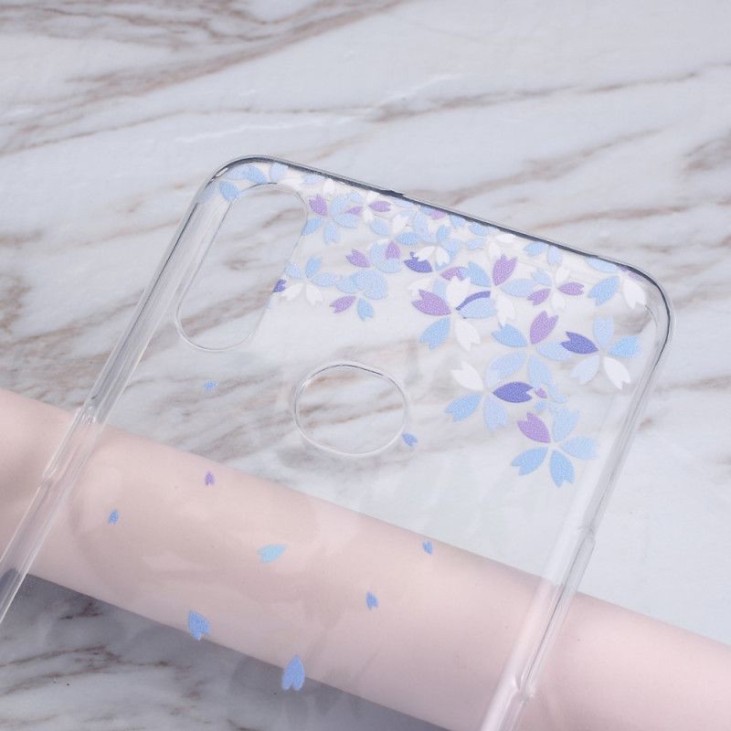 Case Kuoret Samsung Galaxy A10s Puhelinkuoret Läpinäkyvät Perhoset Ja Kukat