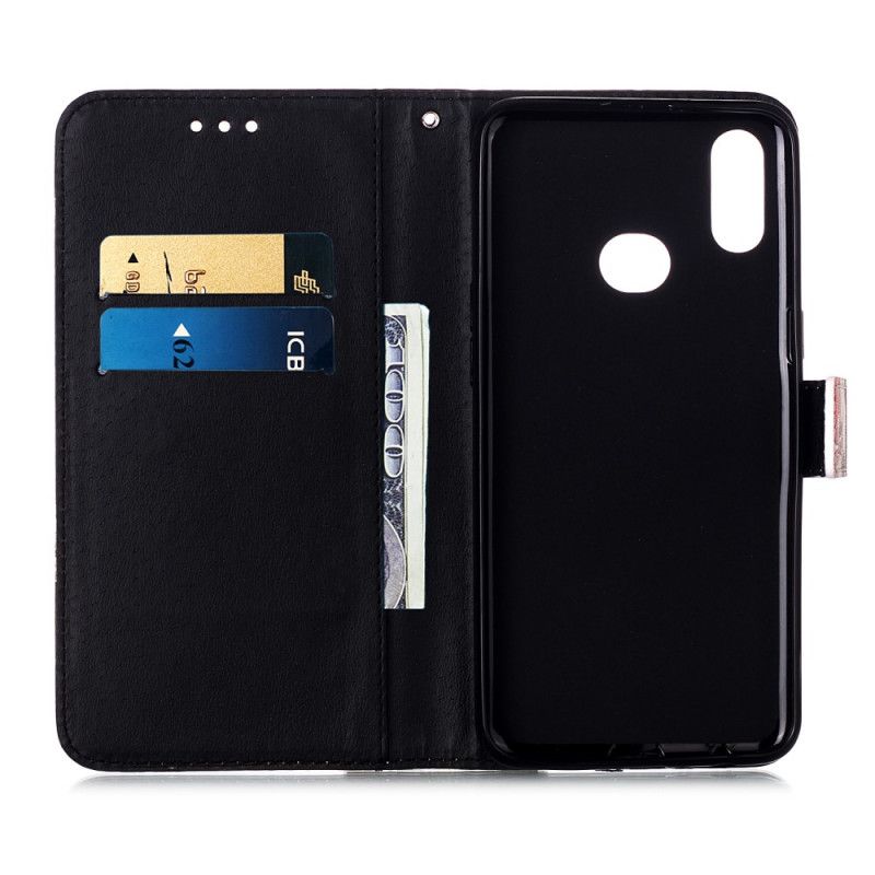 Flip Case Samsung Galaxy A10s Yön Tiikeri