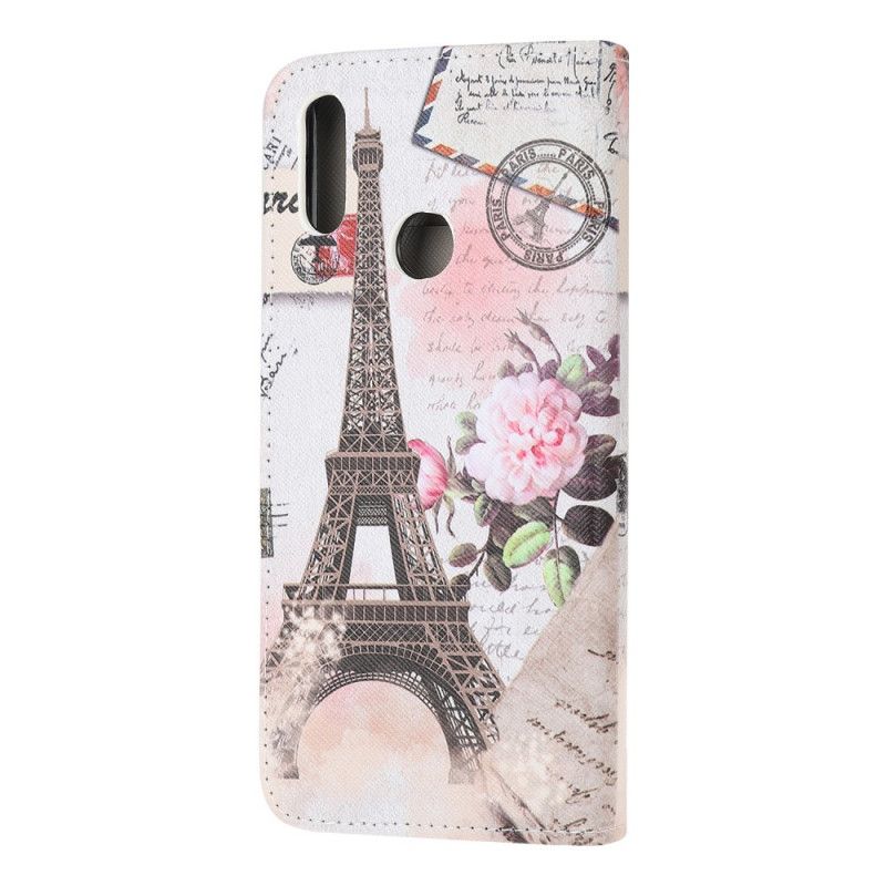 Kotelot Samsung Galaxy A10s Retro Eiffel-Torni