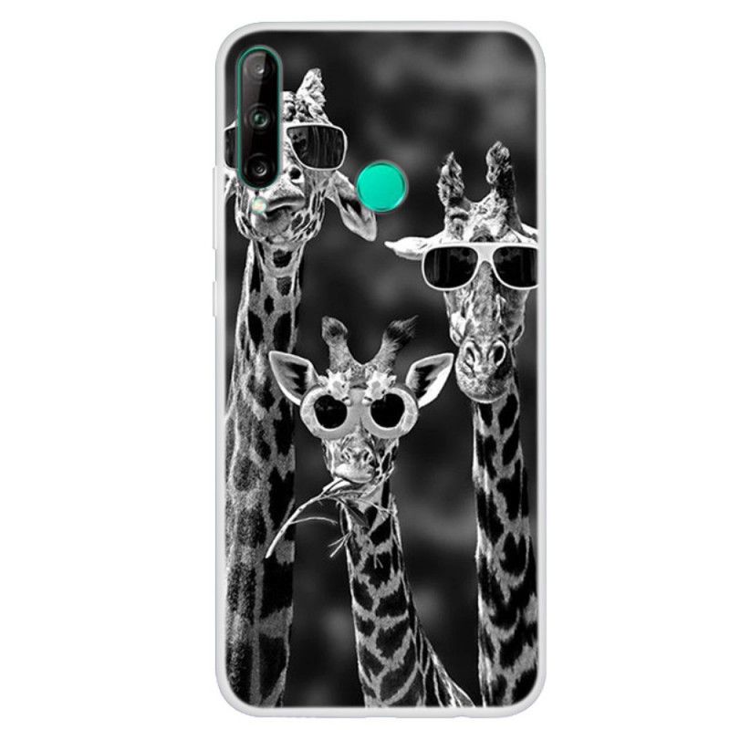 Case Kuoret Huawei P40 Lite E / Y7p Puhelinkuoret Kirahvit Lasilla