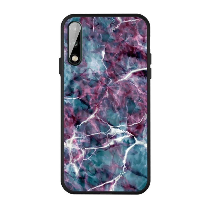 Case Kuoret Huawei P40 Lite E / Y7p Puhelinkuoret Violetti Marmori