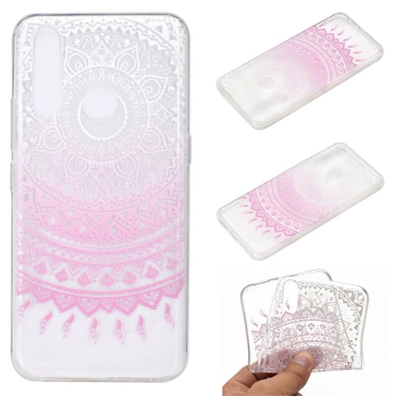 Case Kuoret Huawei P40 Lite E / Y7p Ruusu Puhelinkuoret Läpinäkyvä Värikäs Mandala