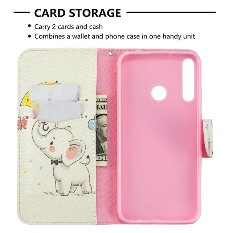 Flip Case Huawei P40 Lite E / Y7p Norsunpoika