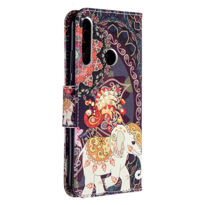 Kotelot Huawei P40 Lite E / Y7p Etninen Norsu Mandala Suojakuori