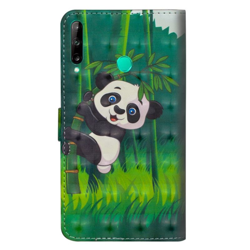 Kotelot Huawei P40 Lite E / Y7p Panda Ja Bambu Suojakuori