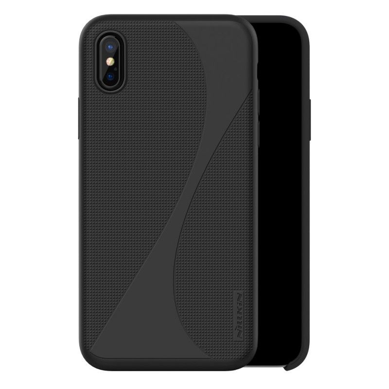 Case Kuoret iPhone X Ruusukulta Puhelinkuoret Nillkin Flex -Sarja