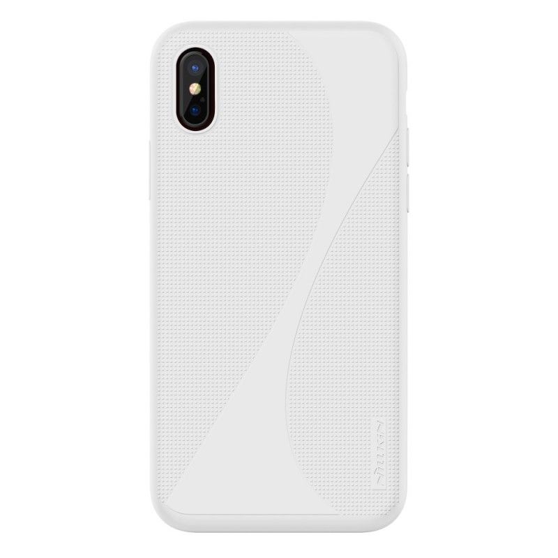 Case Kuoret iPhone X Ruusukulta Puhelinkuoret Nillkin Flex -Sarja