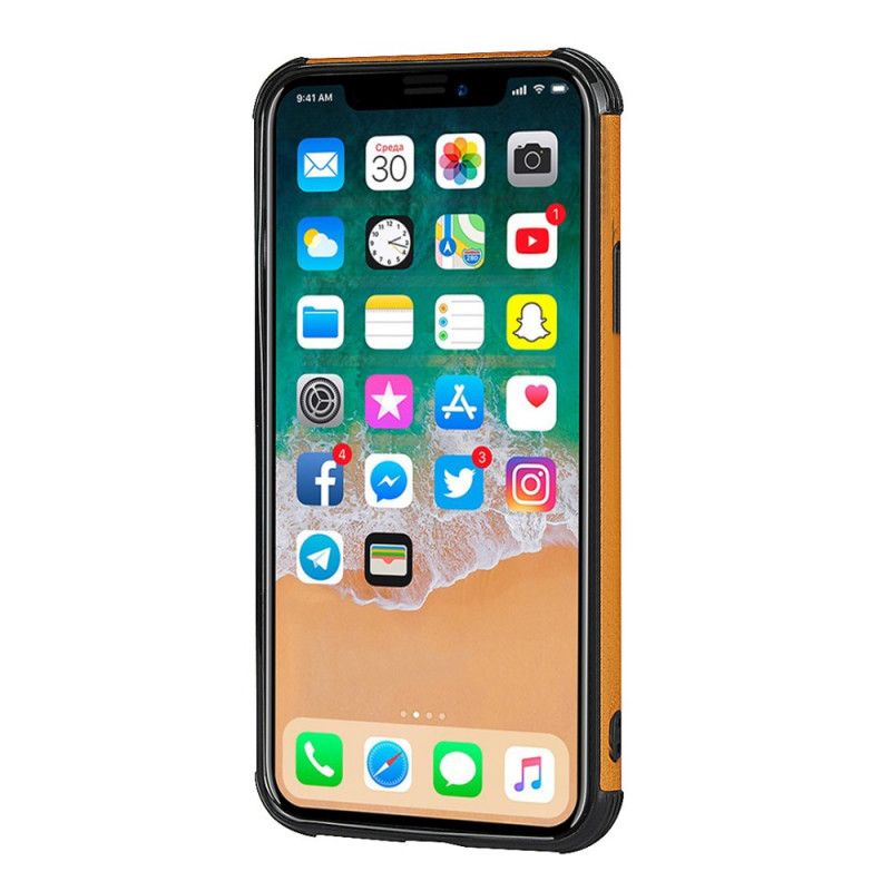 Case Kuoret iPhone X Tummansininen Musta Puhelinkuoret Yksivärinen Kaksoiskorttikotelo