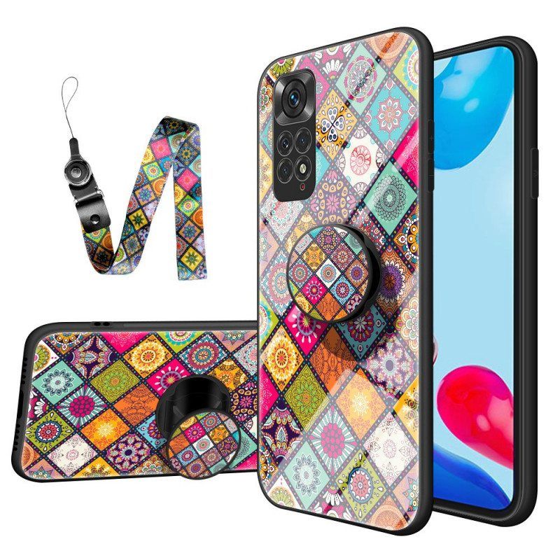 Kuori Xiaomi Redmi Note 11 / 11S Patchwork Magneettipidike