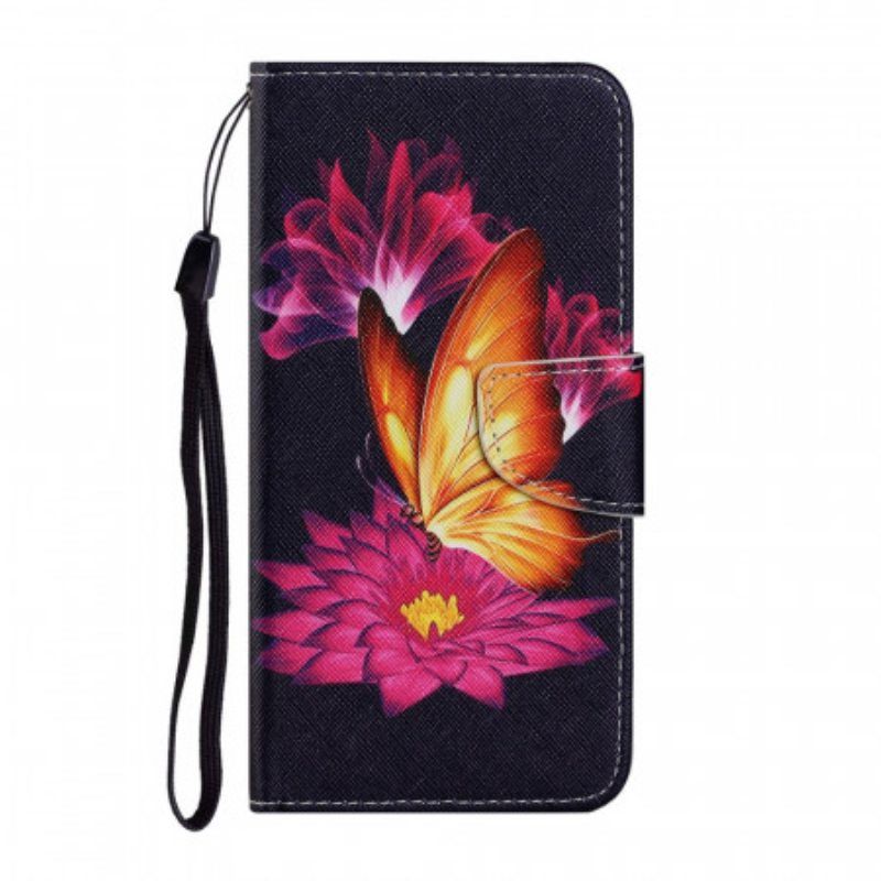 Kotelot Samsung Galaxy S22 Plus 5G Butterfly Ja Lotus