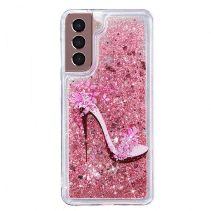 Kuori Samsung Galaxy S22 Plus 5G Glitteripumppu