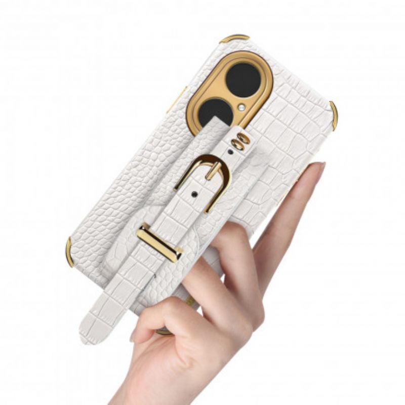 Kuori Case Huawei P50 Pro Puhelinkuoret Croco Strap