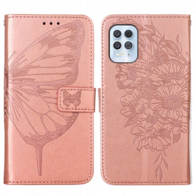 Flip Kotelot Moto G100 Butterfly Design