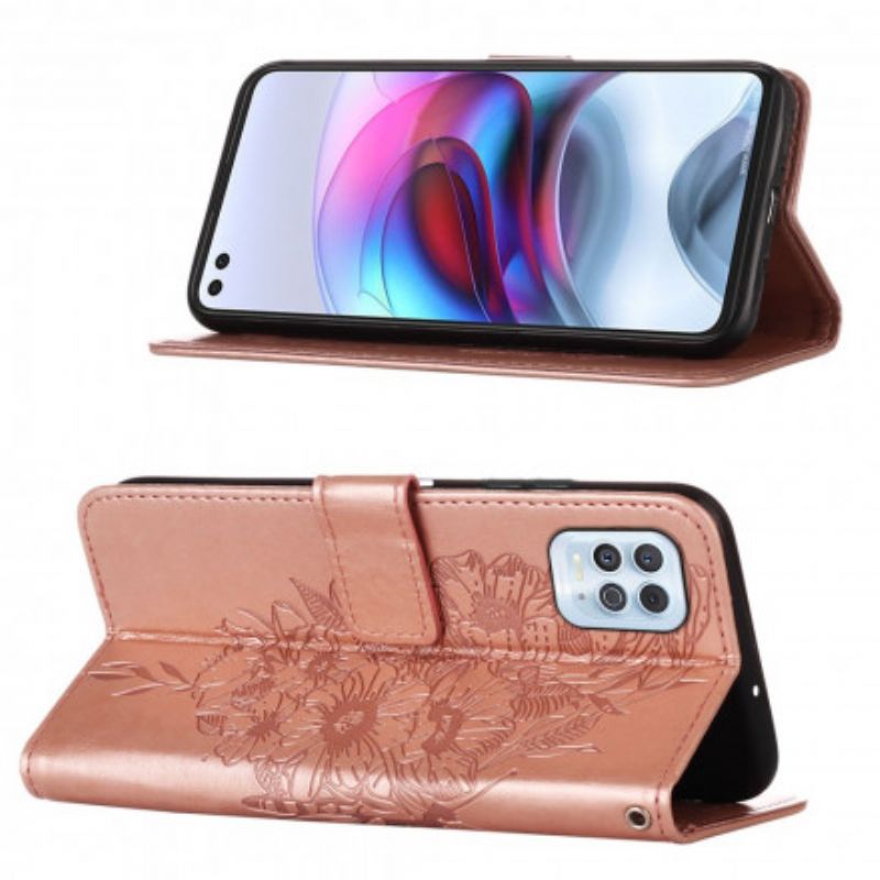 Flip Kotelot Moto G100 Butterfly Design