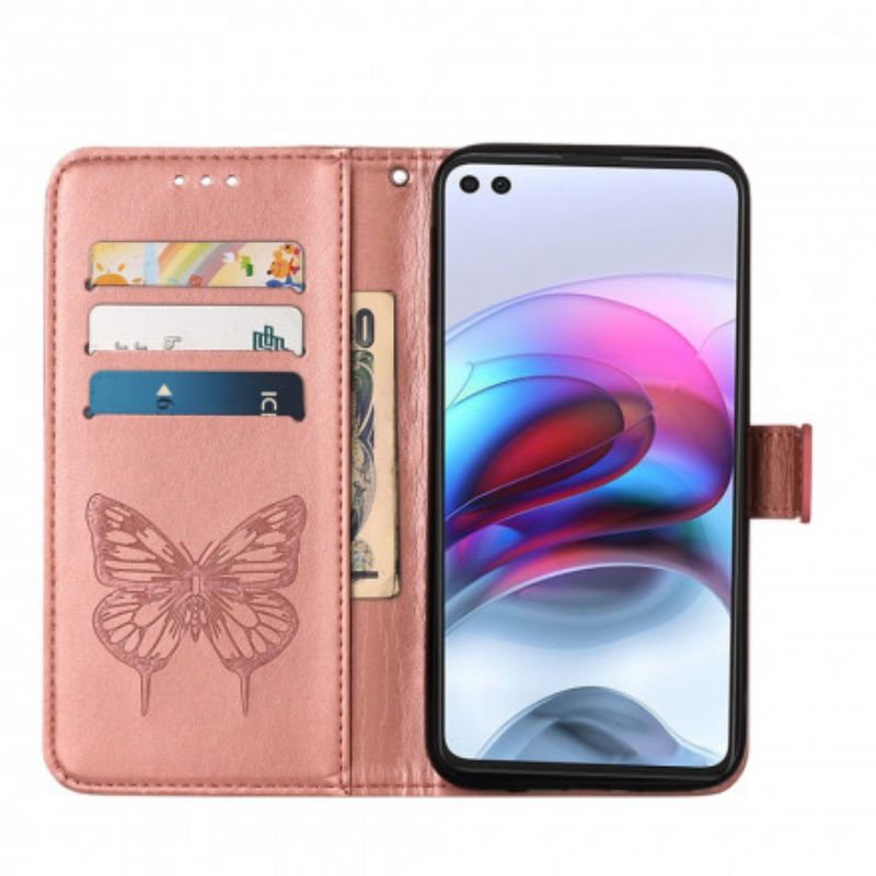 Flip Kotelot Moto G100 Butterfly Design