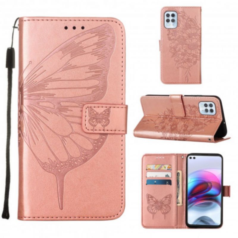 Flip Kotelot Moto G100 Butterfly Design