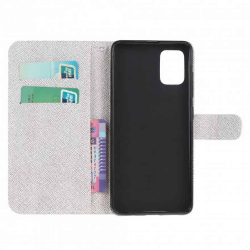 Flip Kotelot Moto G100 Diamond Strappy Perhoset