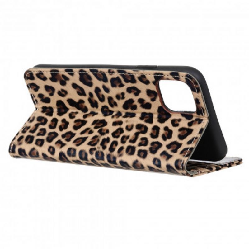 Flip Kotelot Moto G100 Leopard Suojakuori