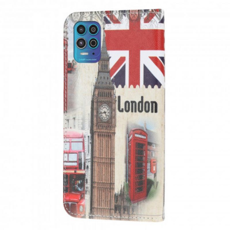 Flip Kotelot Moto G100 London Life