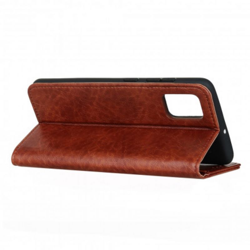 Flip Kotelot Moto G100 Style Leather Sobriety