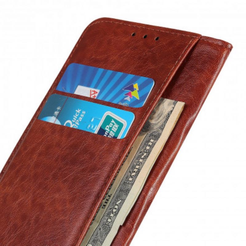 Flip Kotelot Moto G100 Style Leather Sobriety