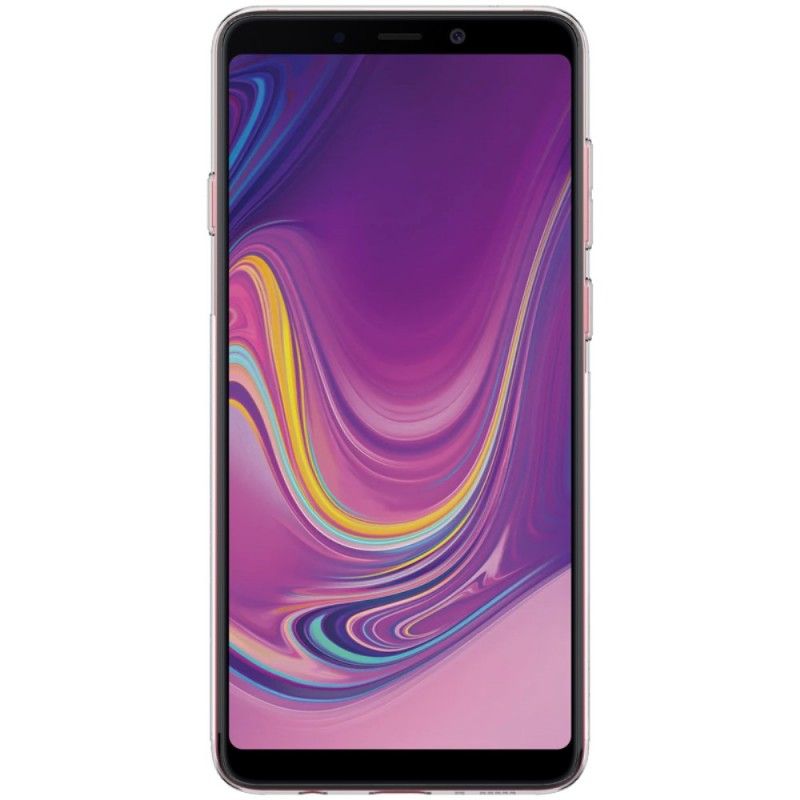 Case Kuoret Samsung Galaxy A9 Läpinäkyvä Musta Puhelinkuoret Läpinäkyvä Nillkin