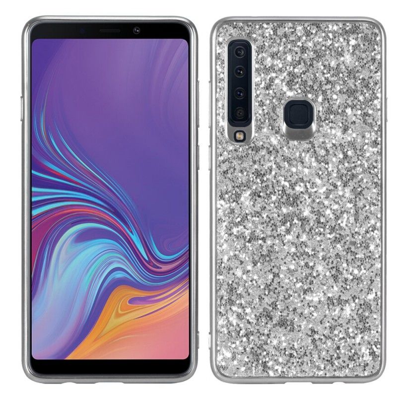 Case Kuoret Samsung Galaxy A9 Punainen Musta Puhelinkuoret Olen Kimalteleva