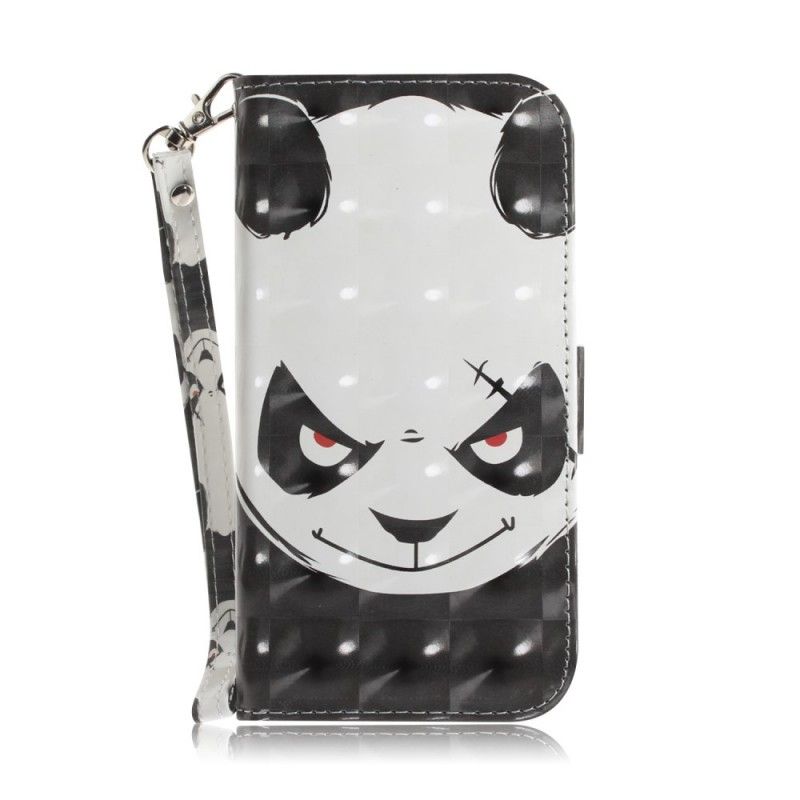 Flip Case Samsung Galaxy A9 Vihainen Panda Tangalla