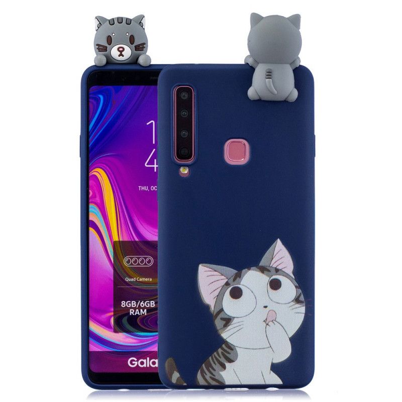 Kuori Samsung Galaxy A9 Hauska 3D-Kissa