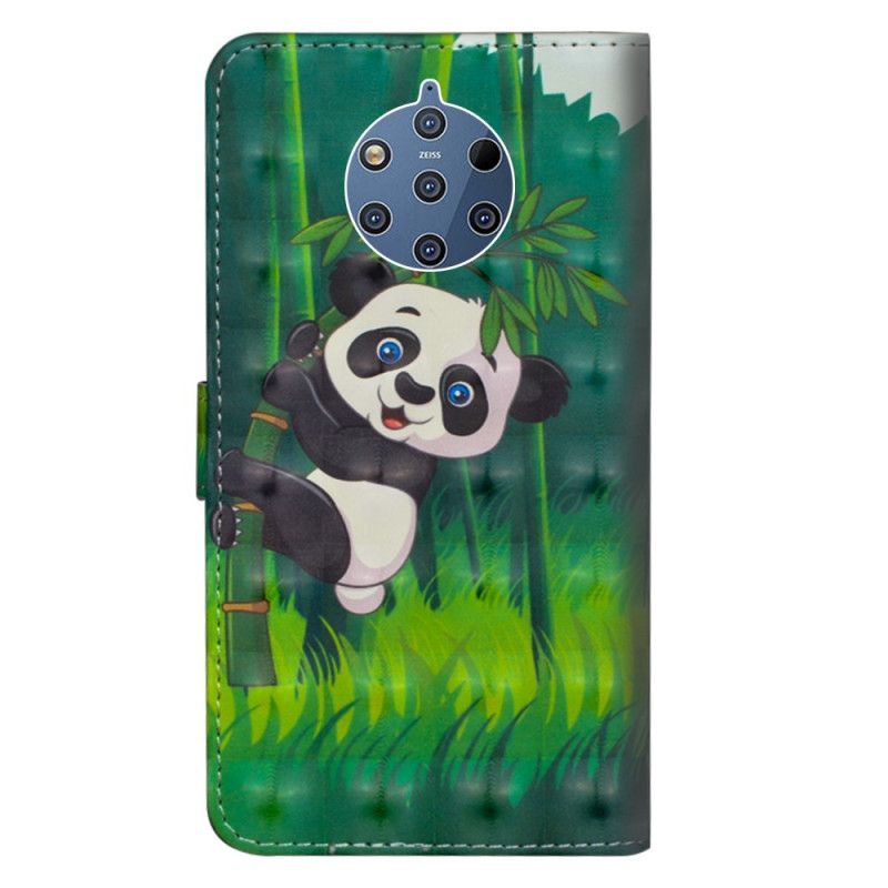 Kotelot Nokia 9 PureView Panda Ja Bambu