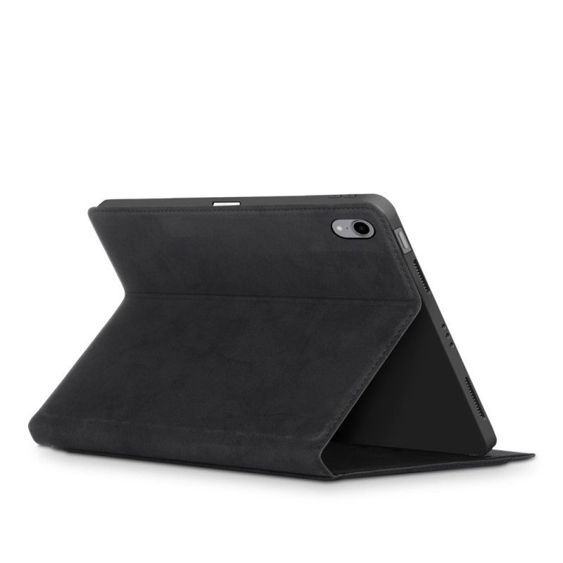 Case iPad Air 10.9" (2020) Harmaa Musta Puhelinkuoret Nahkaefektin Yrityskotelo