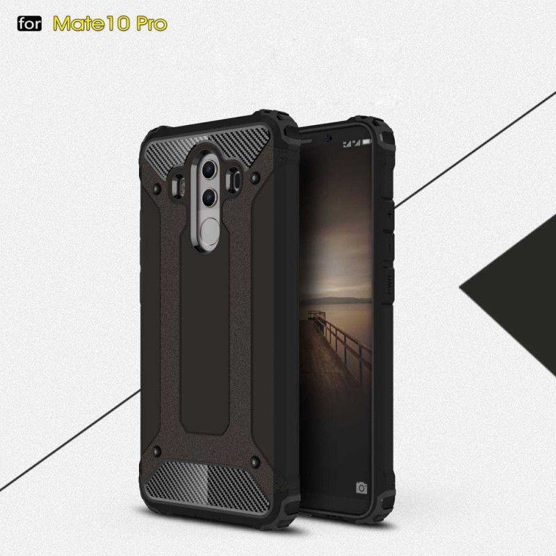 Case Kuoret Huawei Mate 10 Pro Punainen Musta Puhelinkuoret Perhe