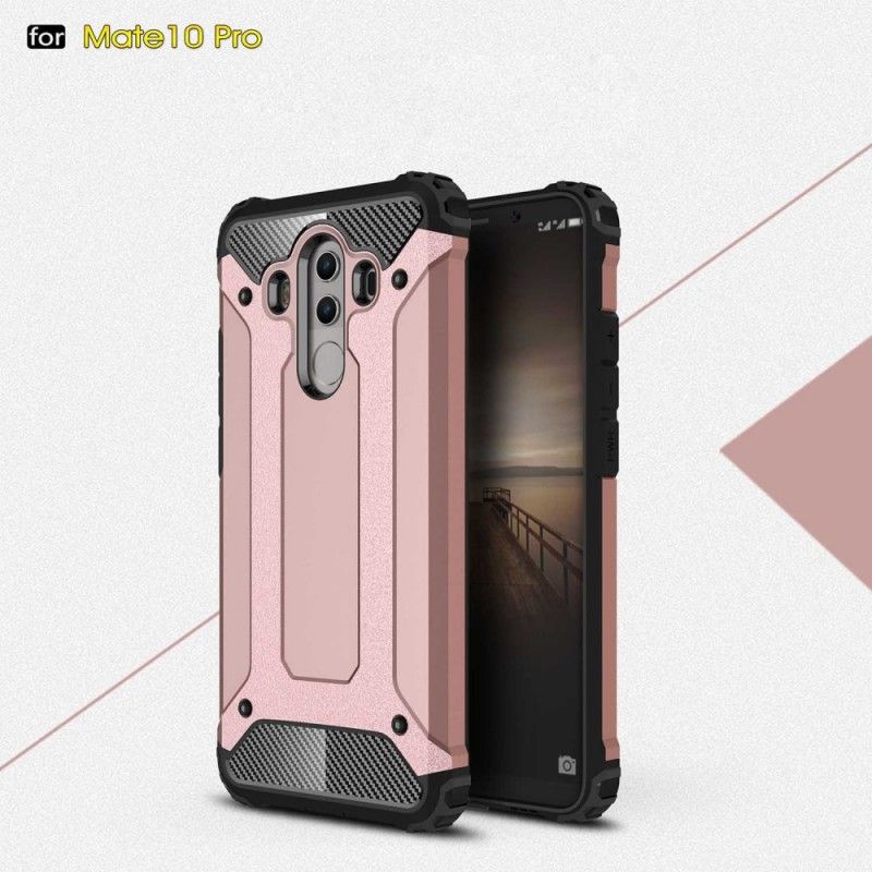 Case Kuoret Huawei Mate 10 Pro Punainen Musta Puhelinkuoret Perhe