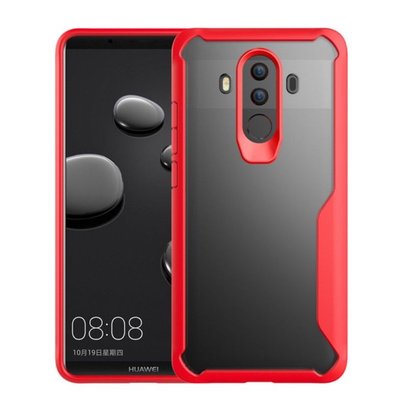 Case Kuoret Huawei Mate 10 Pro Punainen Musta Puhelinkuoret Premium-Hybridi