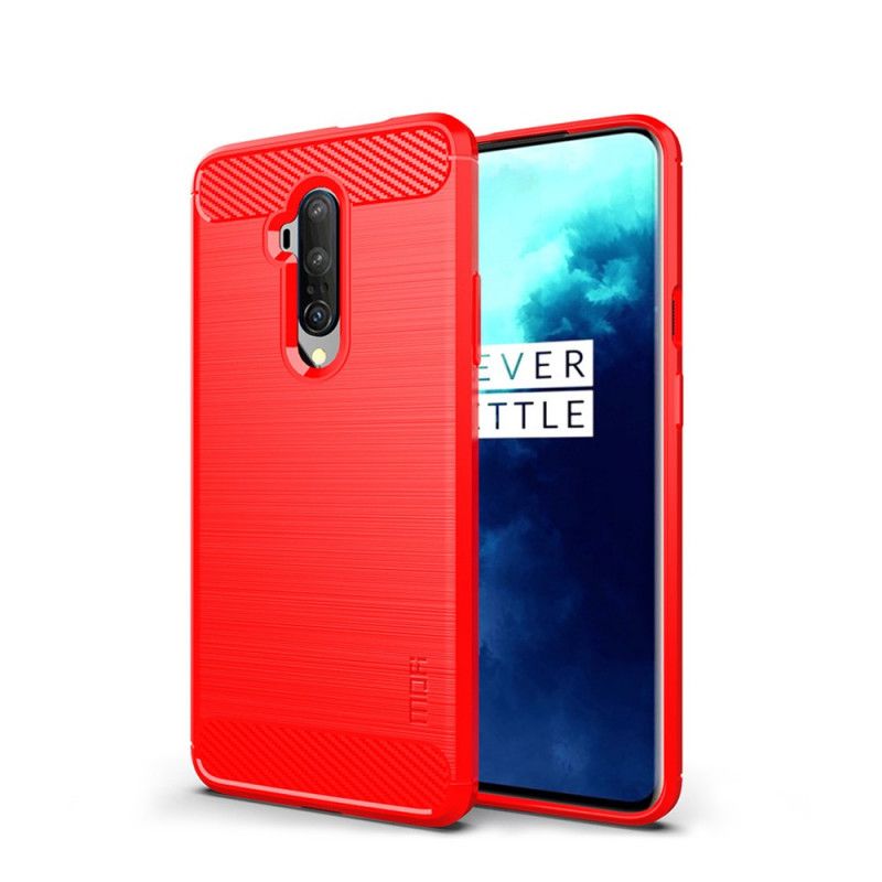 Case Kuoret OnePlus 7T Pro Harmaa Musta Puhelinkuoret Mofi Harjattu Hiilikuitu