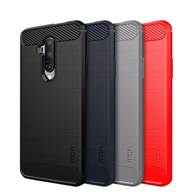 Case Kuoret OnePlus 7T Pro Harmaa Musta Puhelinkuoret Mofi Harjattu Hiilikuitu