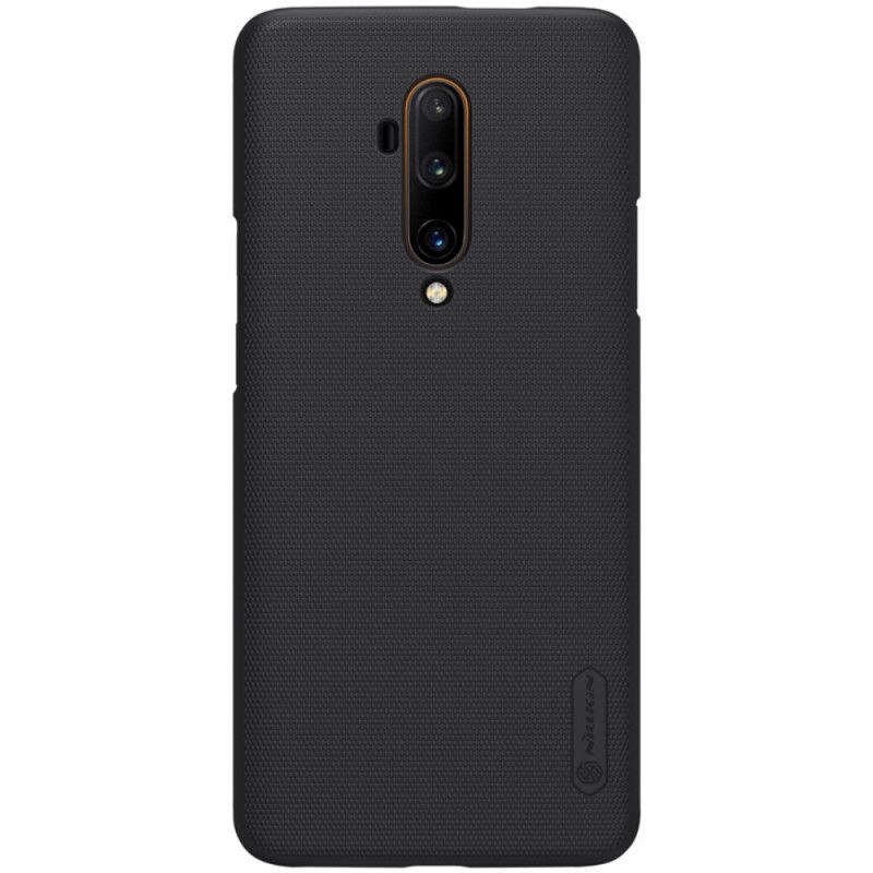 Case Kuoret OnePlus 7T Pro Kulta Musta Puhelinkuoret Jäykkä Himmeä Nillkin