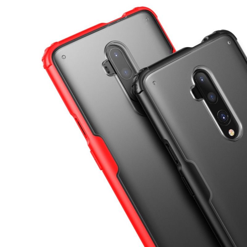 Kuori OnePlus 7T Pro Punainen Musta Himmeä Hybridi