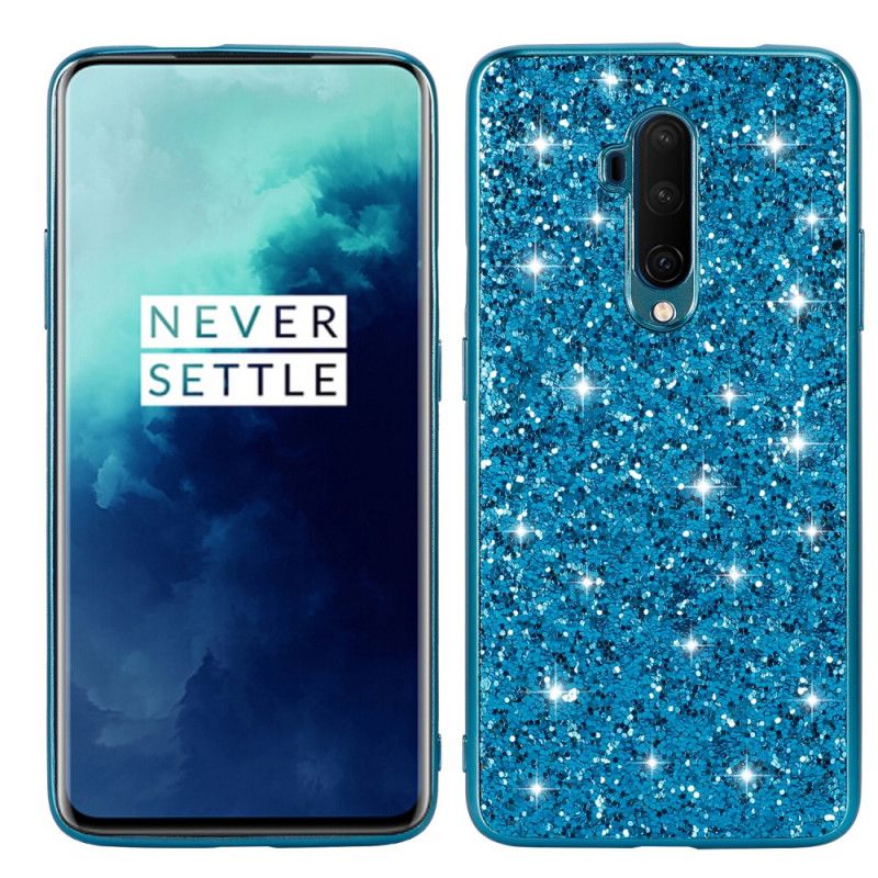 Kuori OnePlus 7T Pro Punainen Musta Olen Kimalteleva