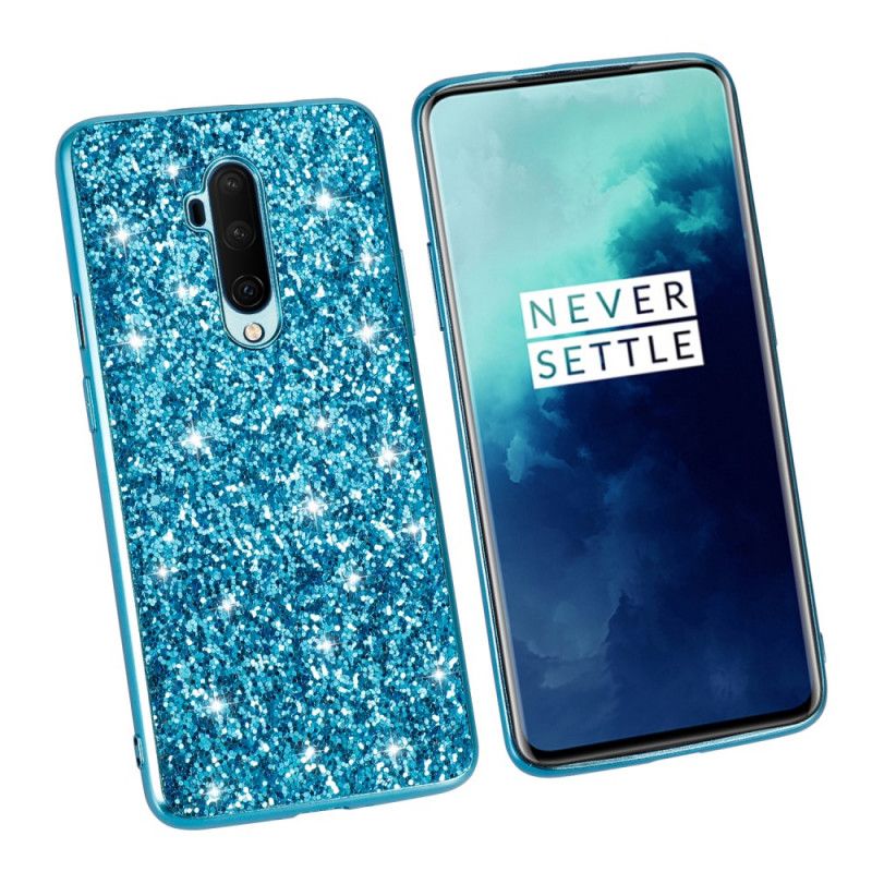 Kuori OnePlus 7T Pro Punainen Musta Olen Kimalteleva