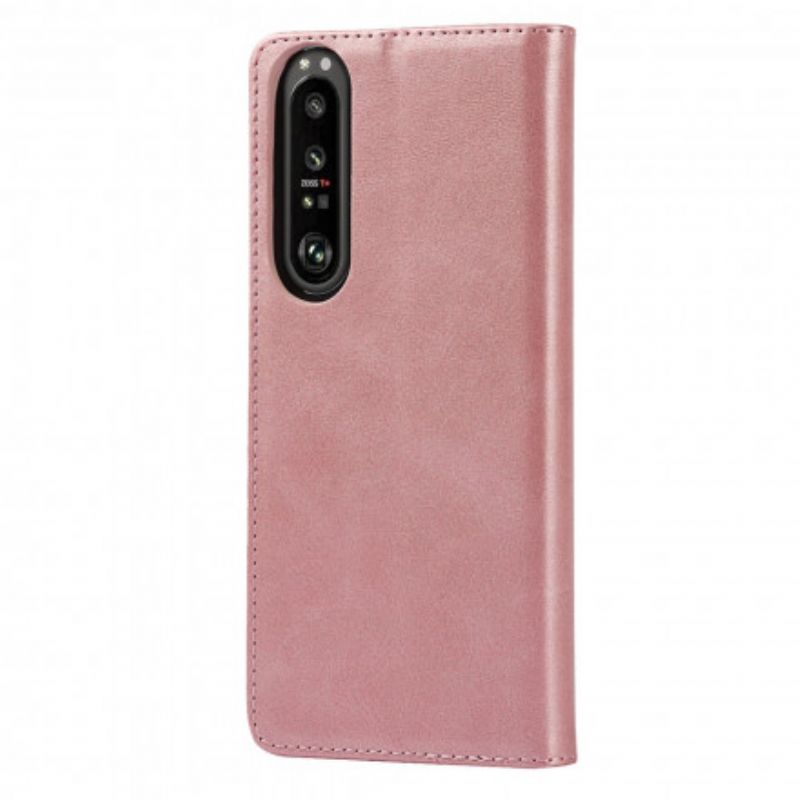 Flip Kotelot Sony Xperia 1 Iii Classic Aitoa Nahkaa