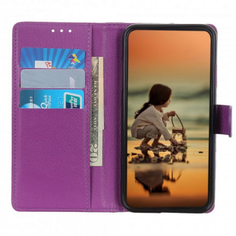 Flip Kotelot Sony Xperia 1 Iii Lychee Faux Leather