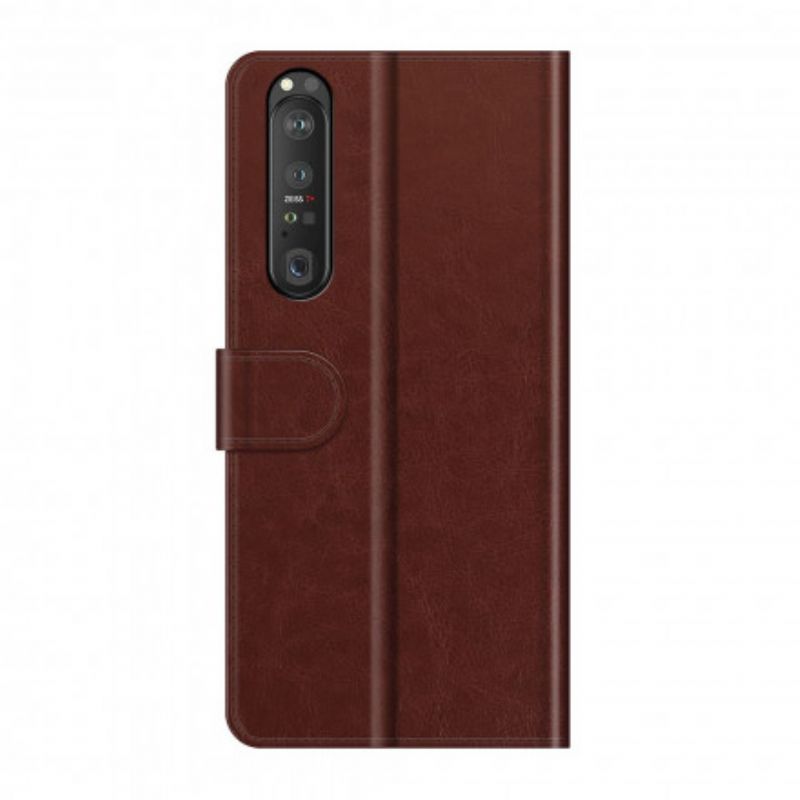 Flip Kotelot Sony Xperia 1 Iii Ultra Faux Leather