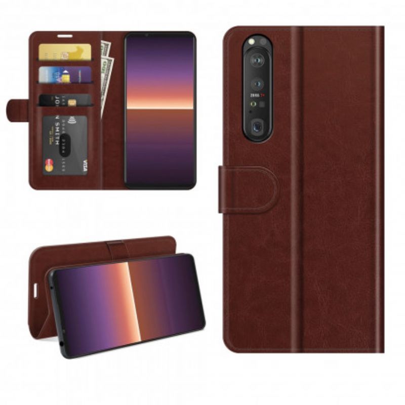 Flip Kotelot Sony Xperia 1 Iii Ultra Faux Leather